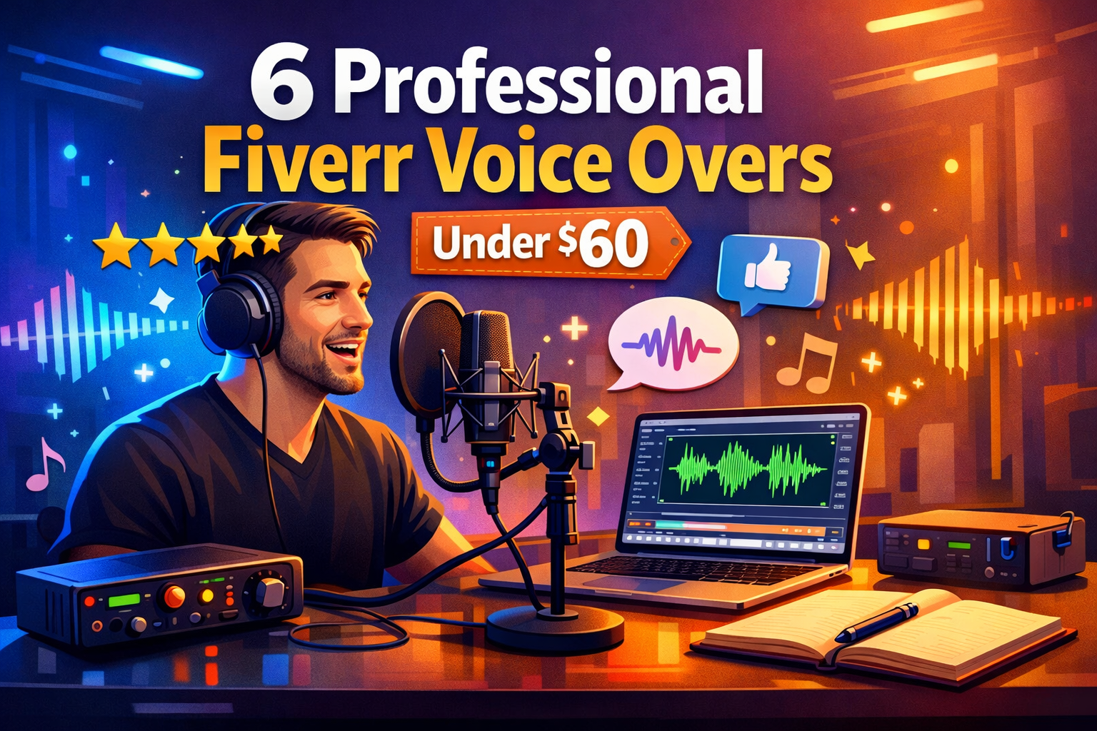 fiverr voice overs