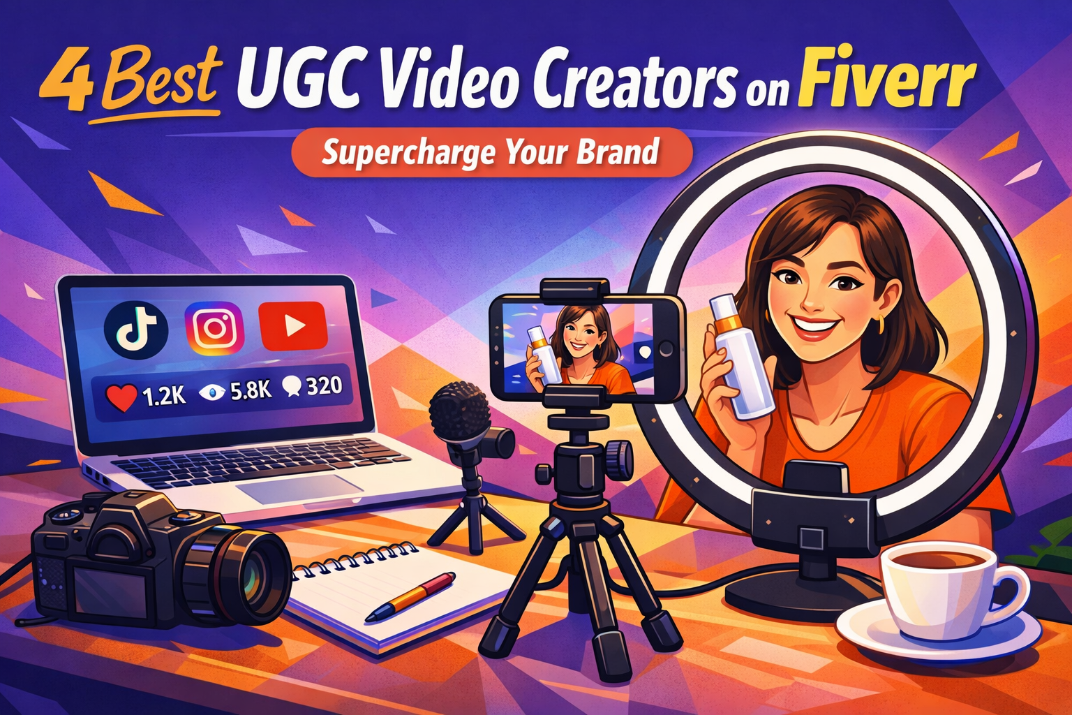 ugc video creators on fiverr