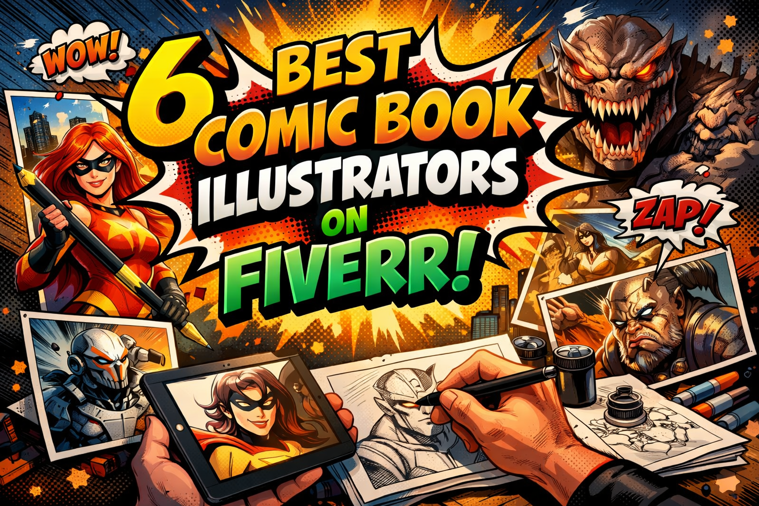 comic book illustrators