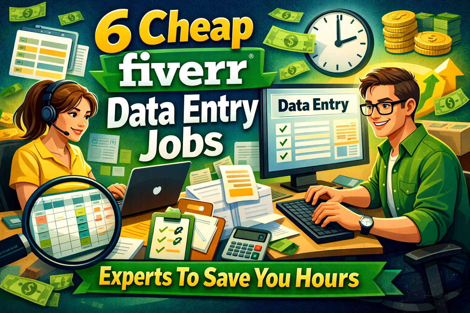 fiverr data entry jobs