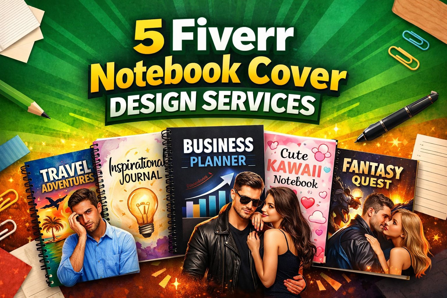 notebook cover design