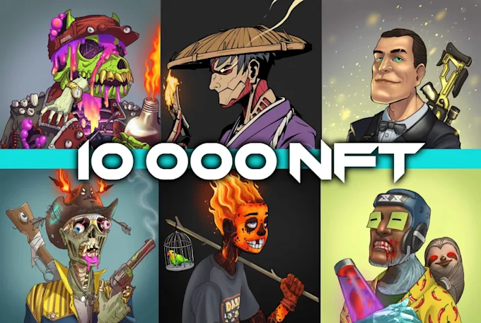Damian A.: The Best Fiverr NFT Art Collection Creator You Need nft art