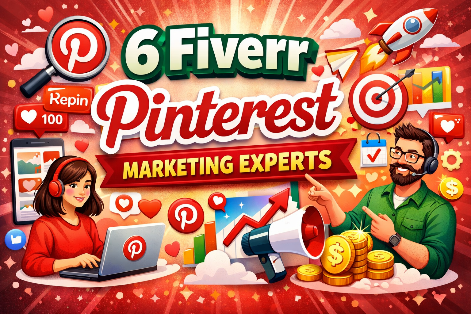 6 Fiverr Pinterest Marketing Experts For Increased Traffic And Visibility pinterest marketing experts