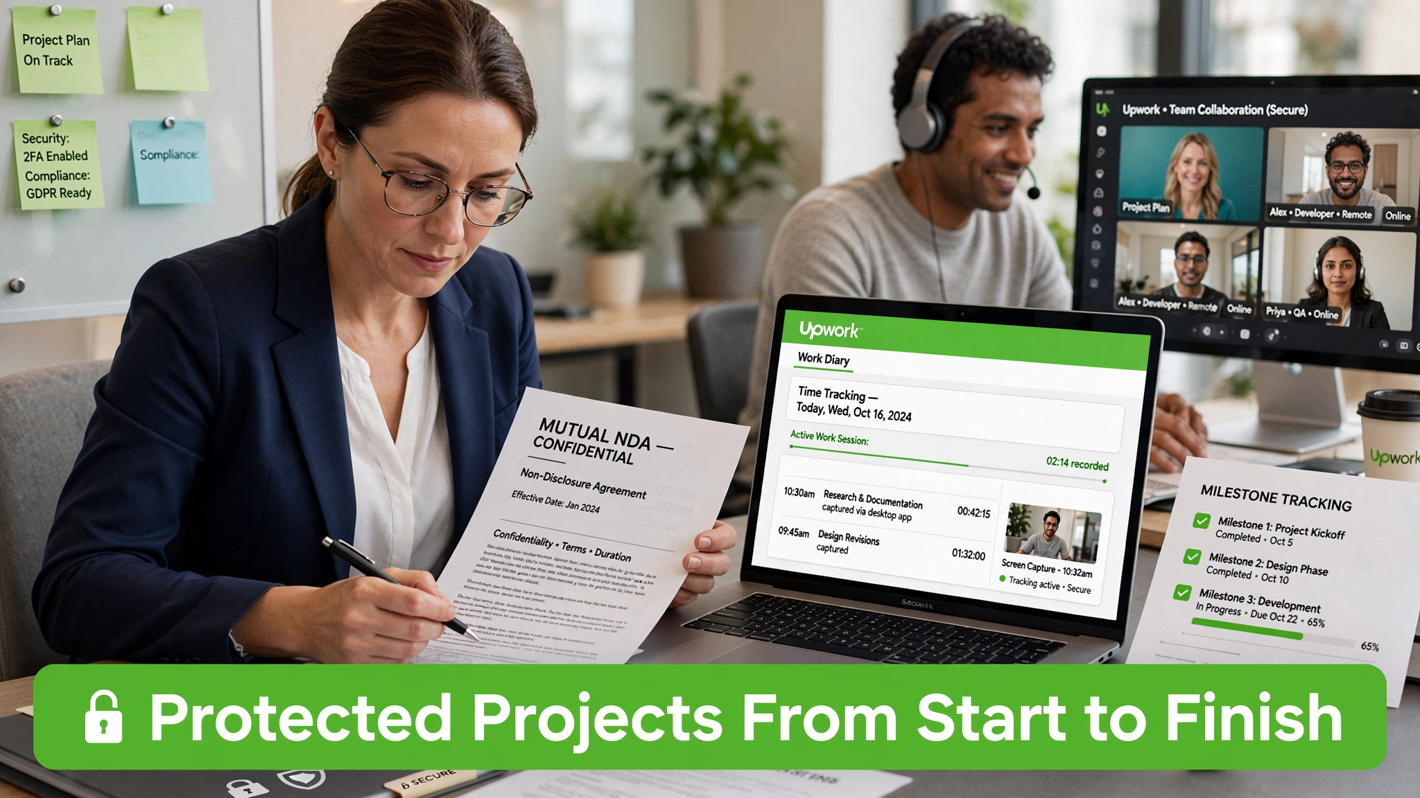 is upwork safe