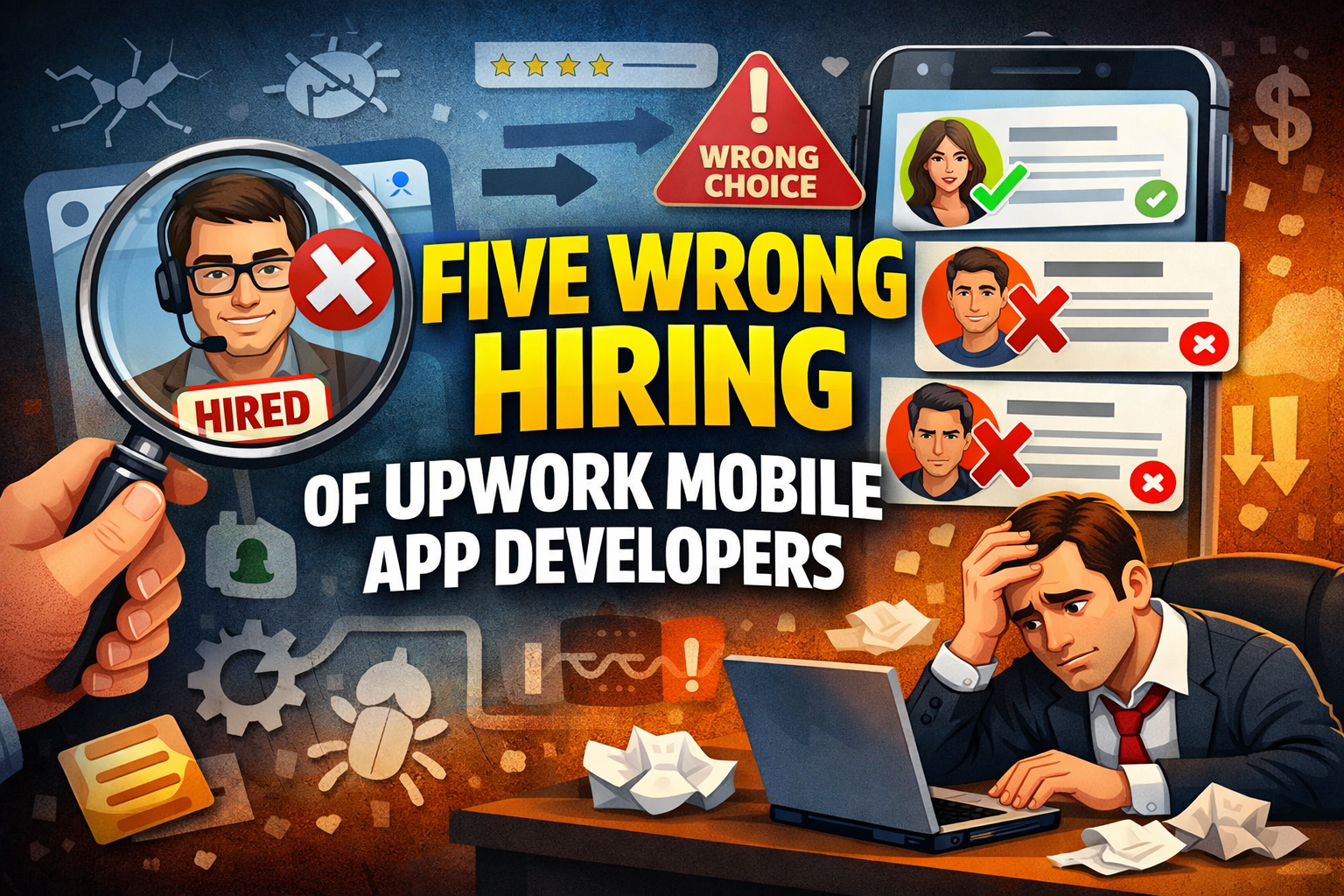 Upwork Mobile App Developers: How to Fix the Wrong Talent Search upwork mobile app developers