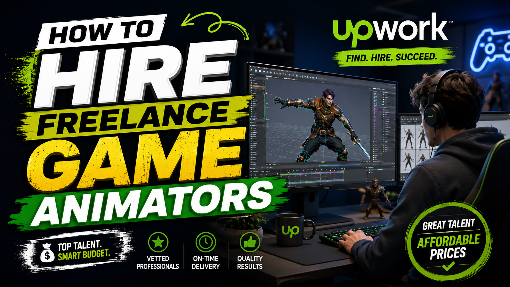 How to Source Top-Tier Freelance Game Animators on a Budget game animators