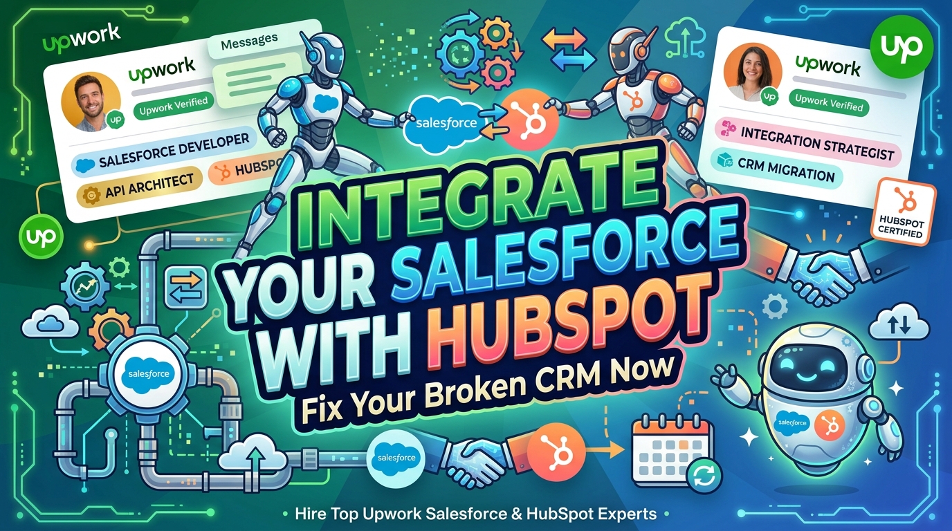 Salesforce Integration With HubSpot Experts: Fix Your Broken CRM Now salesforce integration with hubspot